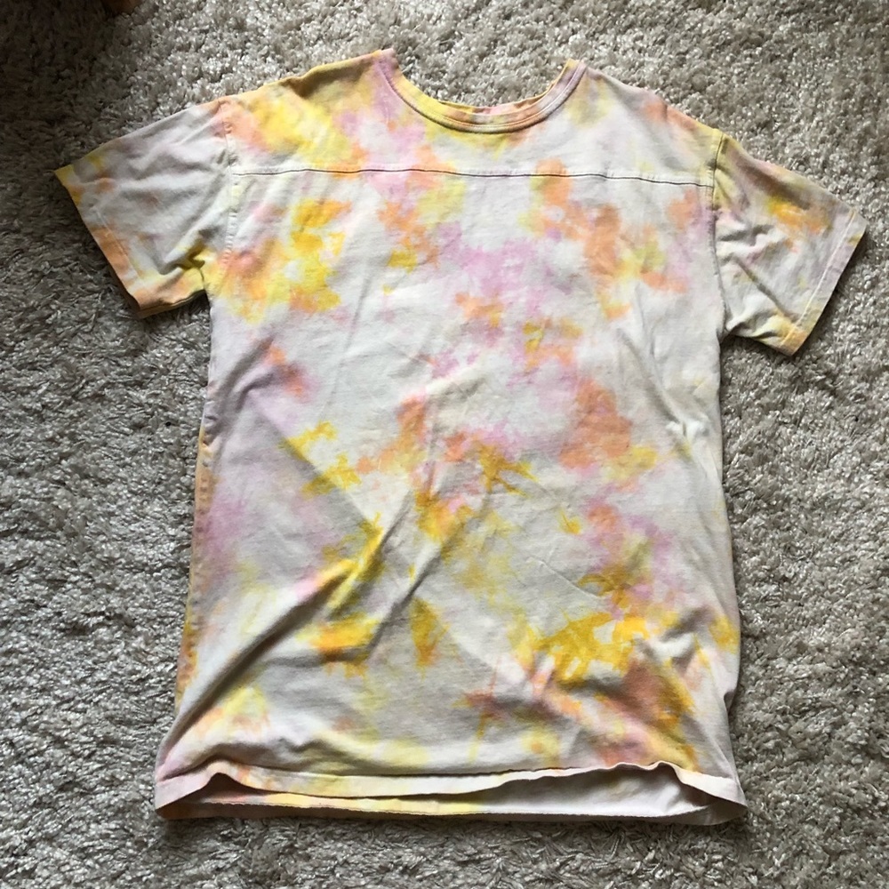 Tie dye t shirt dress from ZARA